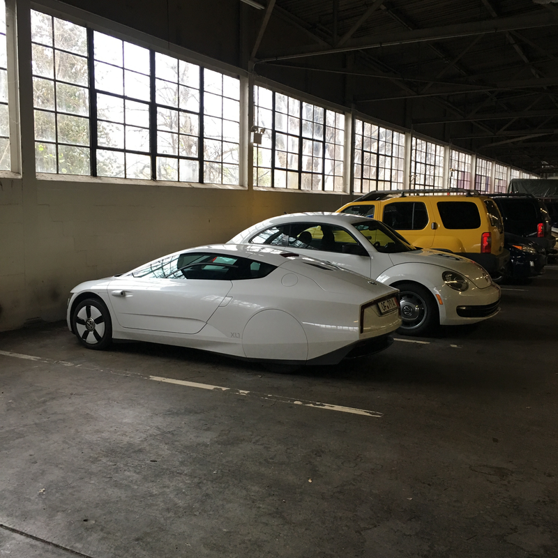 Illustration for article titled TIL: The VW XL1 is tiny
